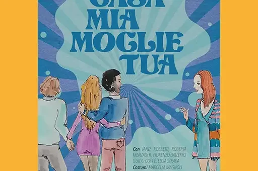 casa mia moglie tua locandina